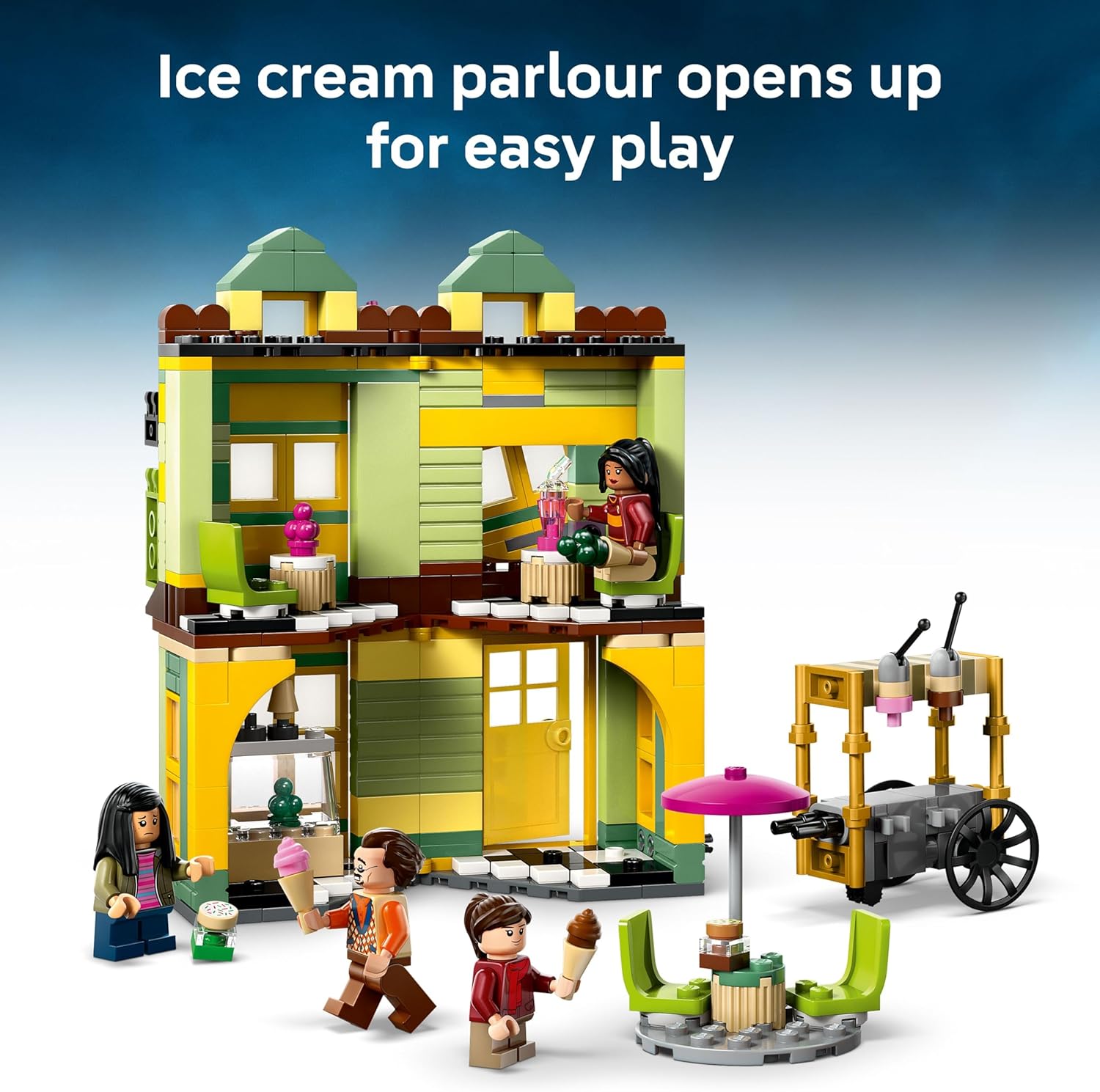 LEGO Harry Potter Quidditch Supplies Ice Cream Parlour Building Set 76452