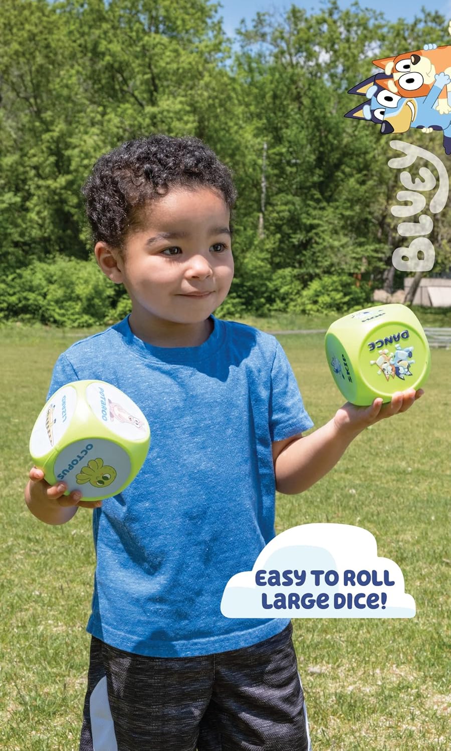 BLUEY Wackadoo Dice Game for Family Fun