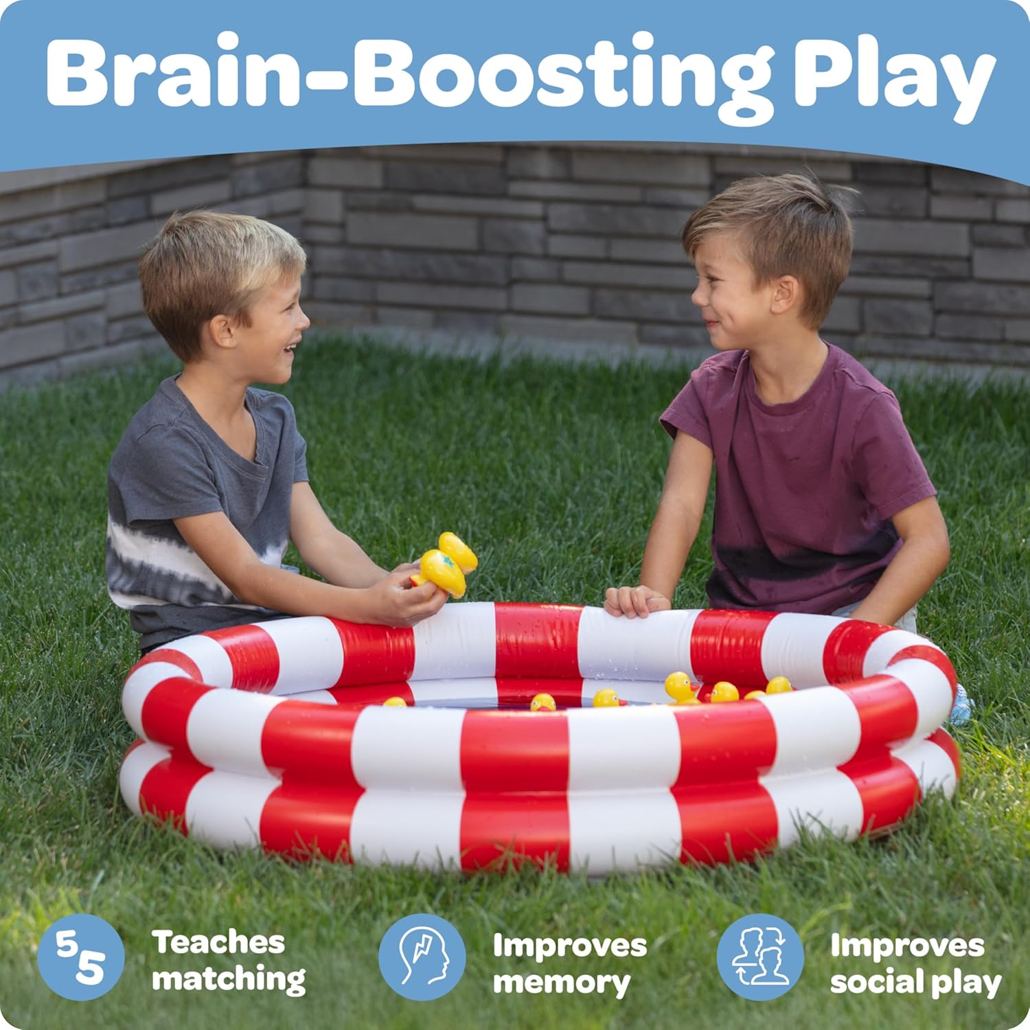 Duck Pond Matching Carnival Game for Kids 4-8