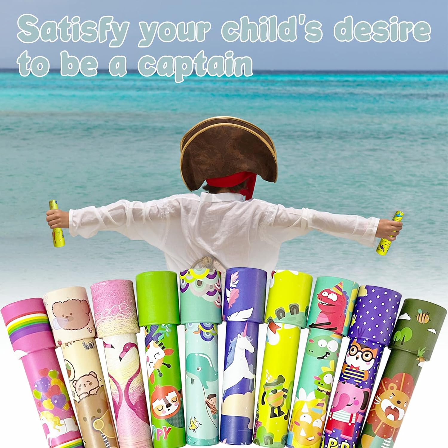 20 PCS Classic Retro Kaleidoscope Toys for Kids