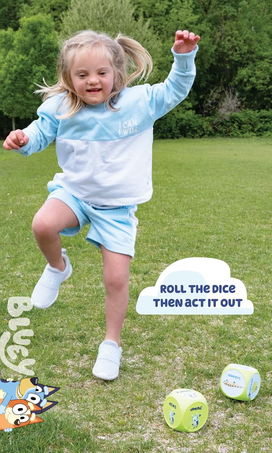 BLUEY Wackadoo Dice Game for Family Fun