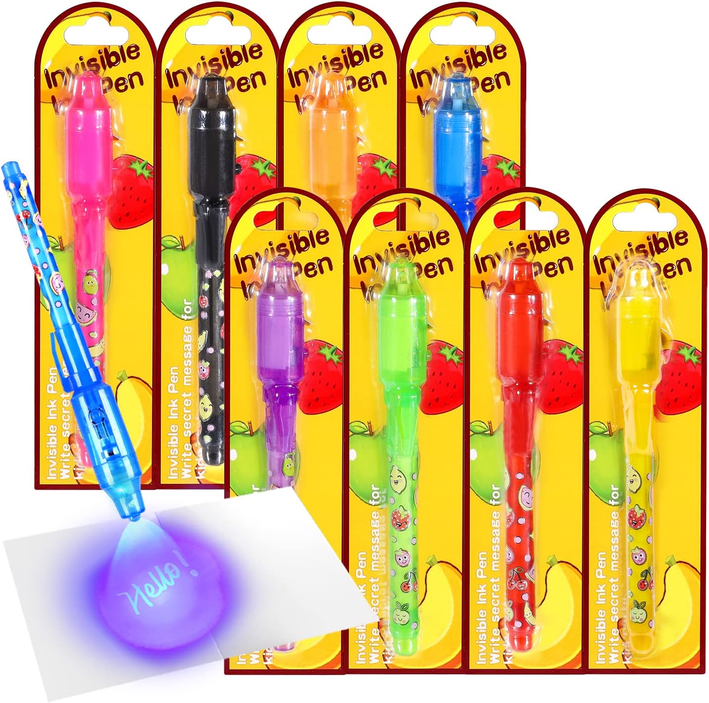 Tafulor Invisible Ink Pen Set for Kids 8PCS