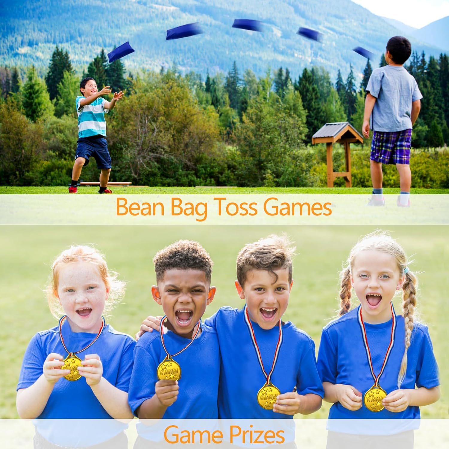Potato Sack Race Bags - 32PCS Outdoor Games Set for Adults Kids