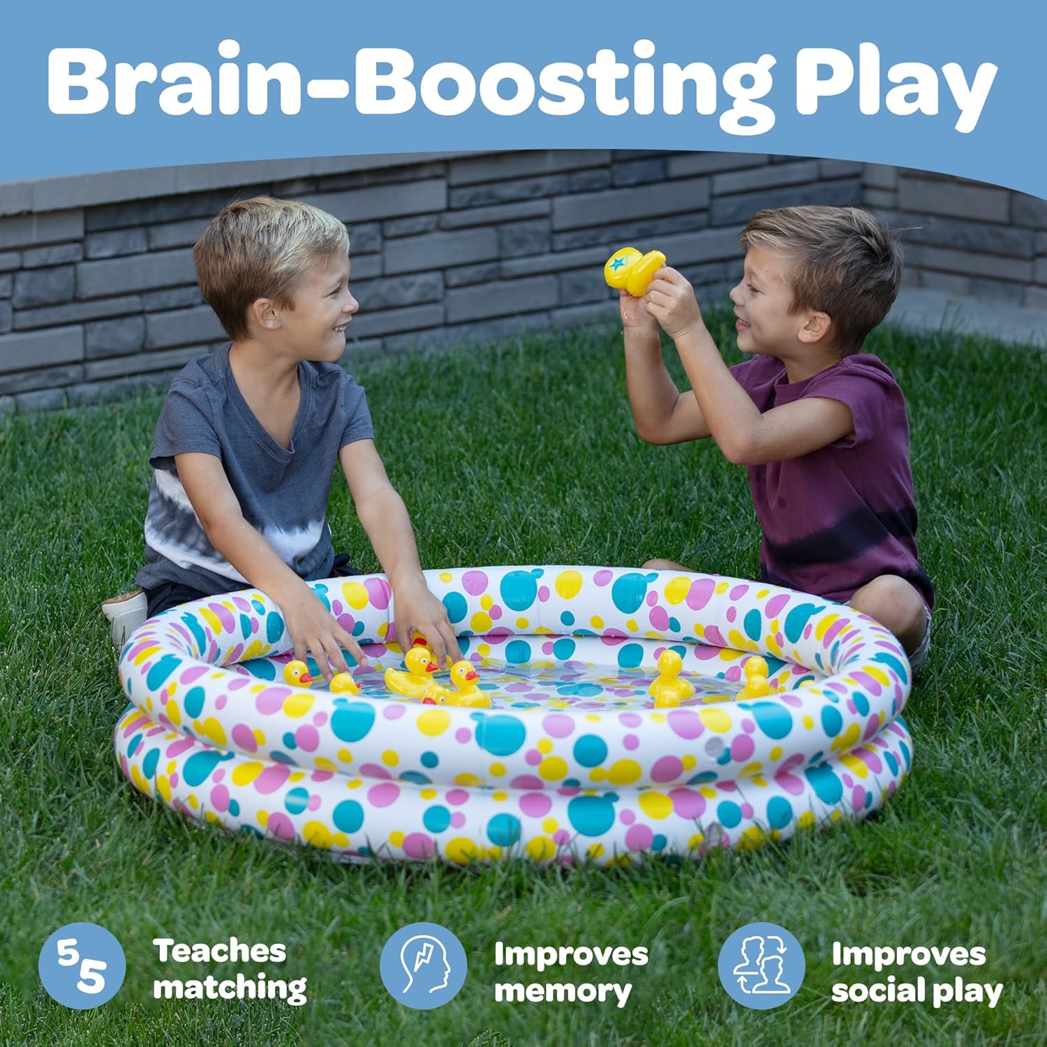 Duck Pond Matching Game for Kids Ages 3-8