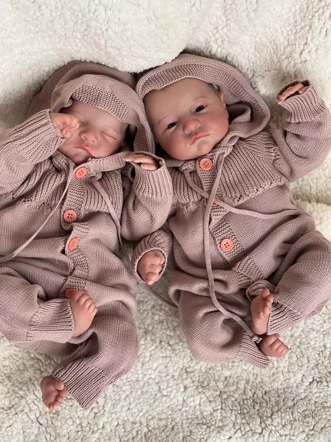 iCradle Reborn Baby Doll Twins 19 Inch