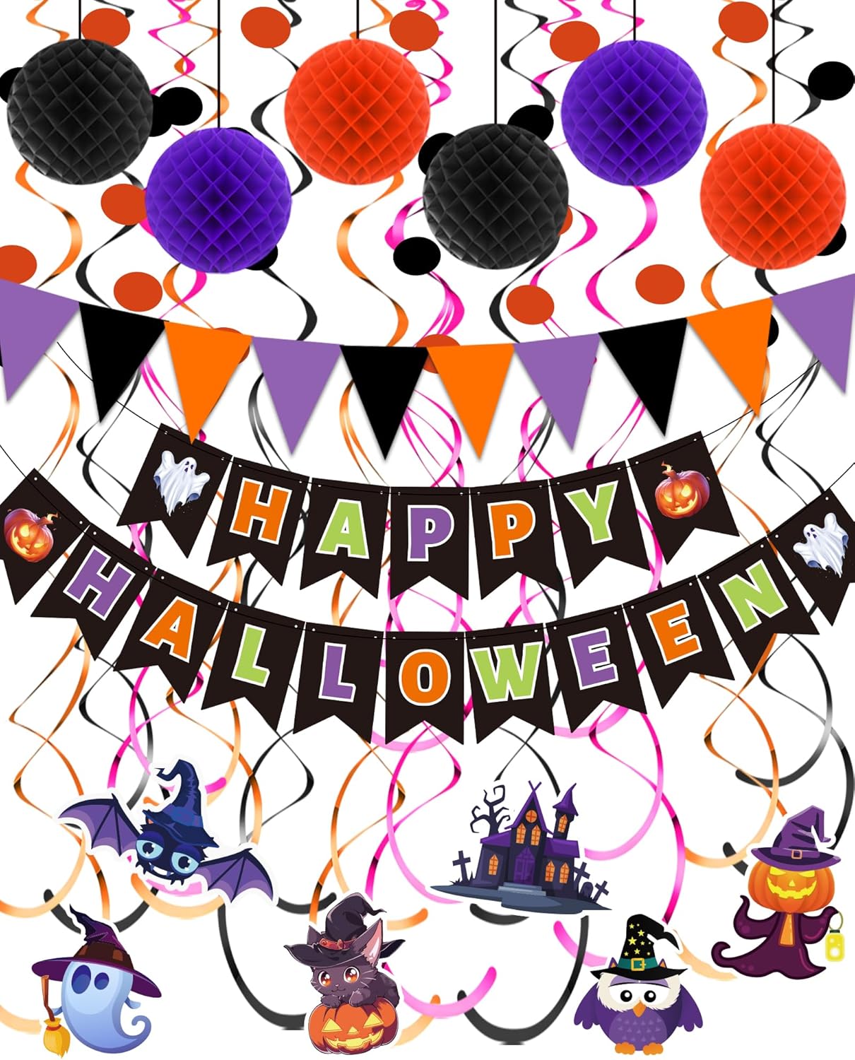 Halloween Party Decorations Indoor Set