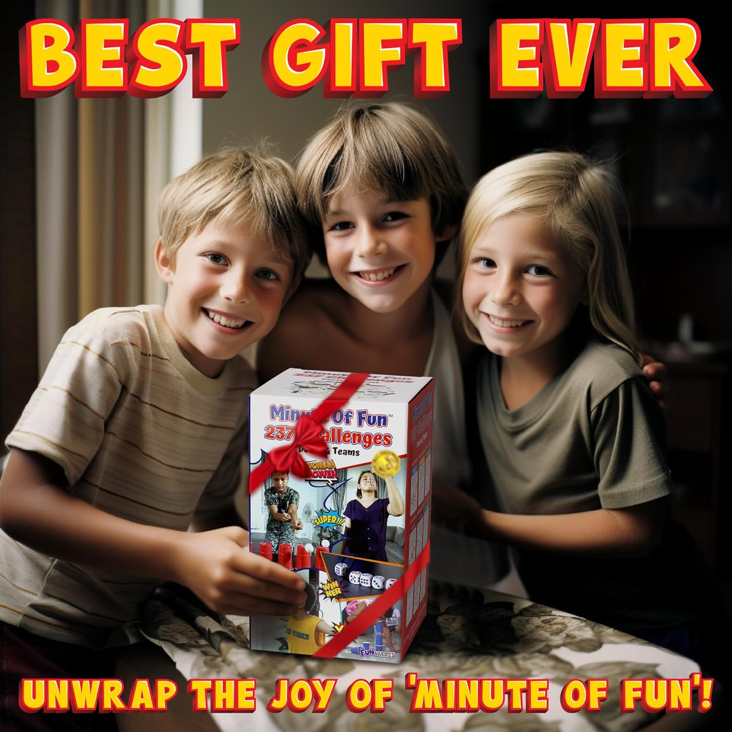 Funwares Minute of Fun Game - 237 Challenges for All Ages