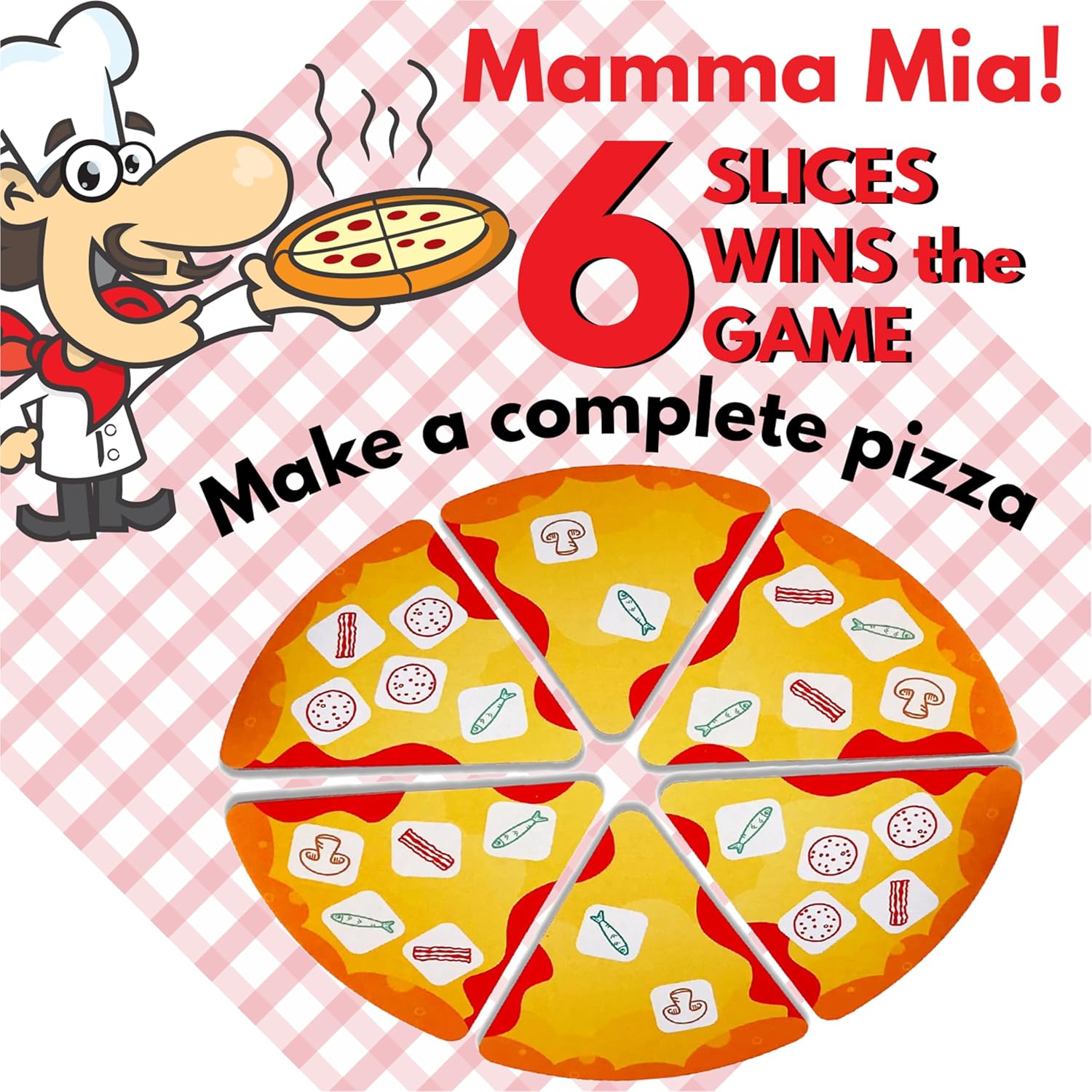 University Games Pizza Party Dice Game for Kids and Families