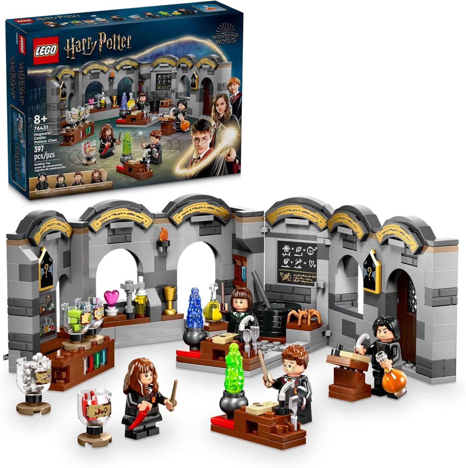 LEGO Harry Potter Hogwarts Castle Potions Class Set 76431