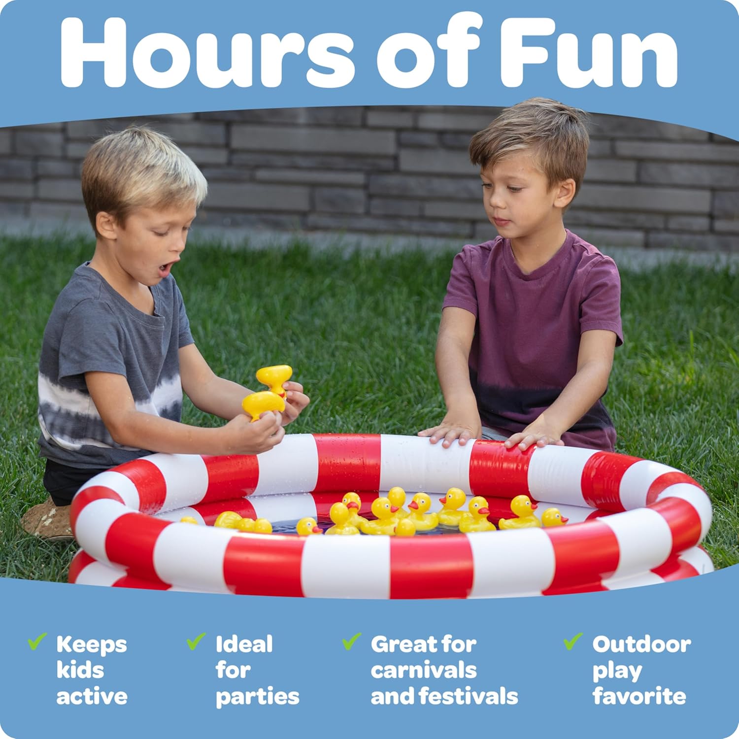 Duck Pond Matching Carnival Game for Kids 4-8