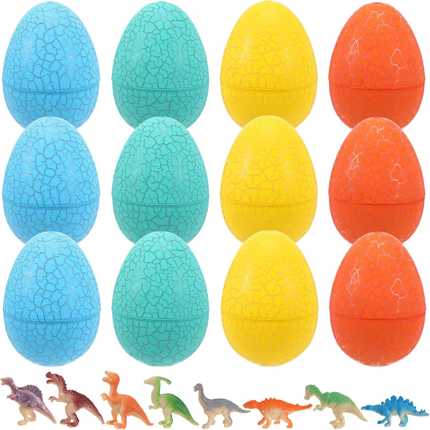 UPKOCH Dinosaur Egg Toys 12pcs Educational Montessori Learning Set