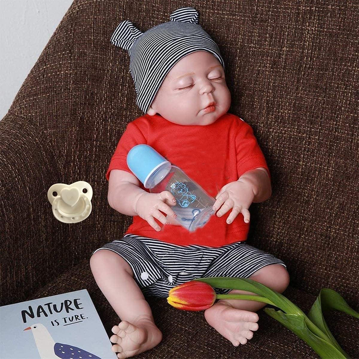 iCradle Reborn Baby Doll 18 Inch Realistic Looking
