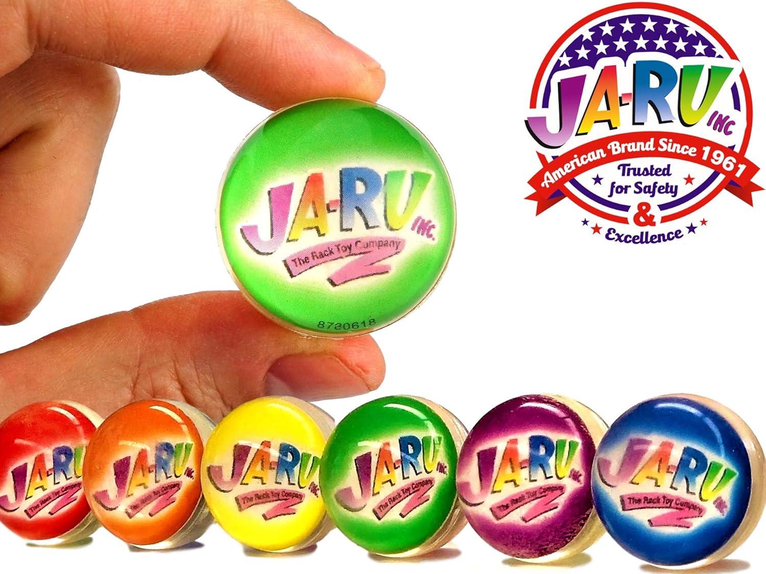 JA-RU Super Bounce Pinky Ball 1 Pack