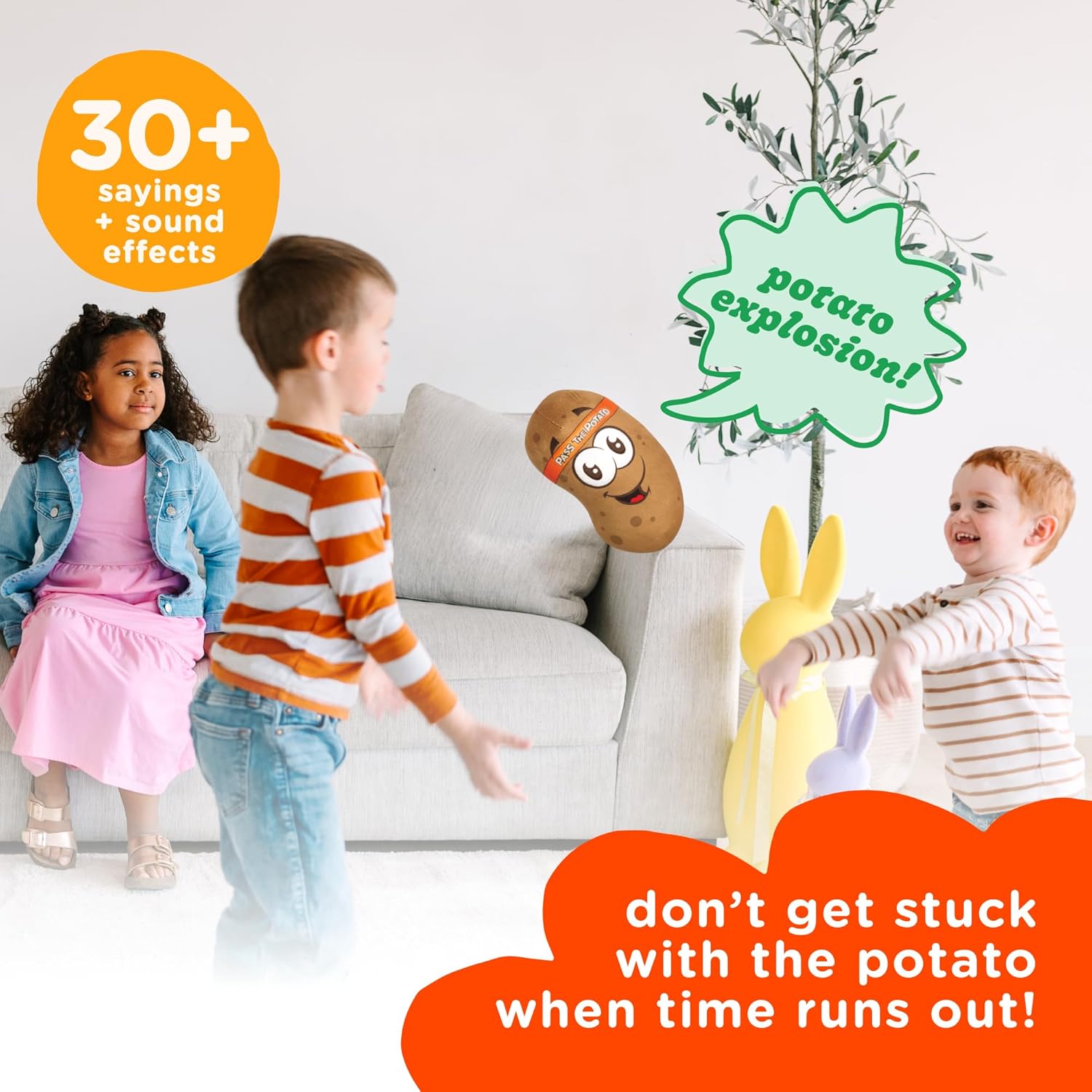 Move2Play Pass The Potato Game for Kids
