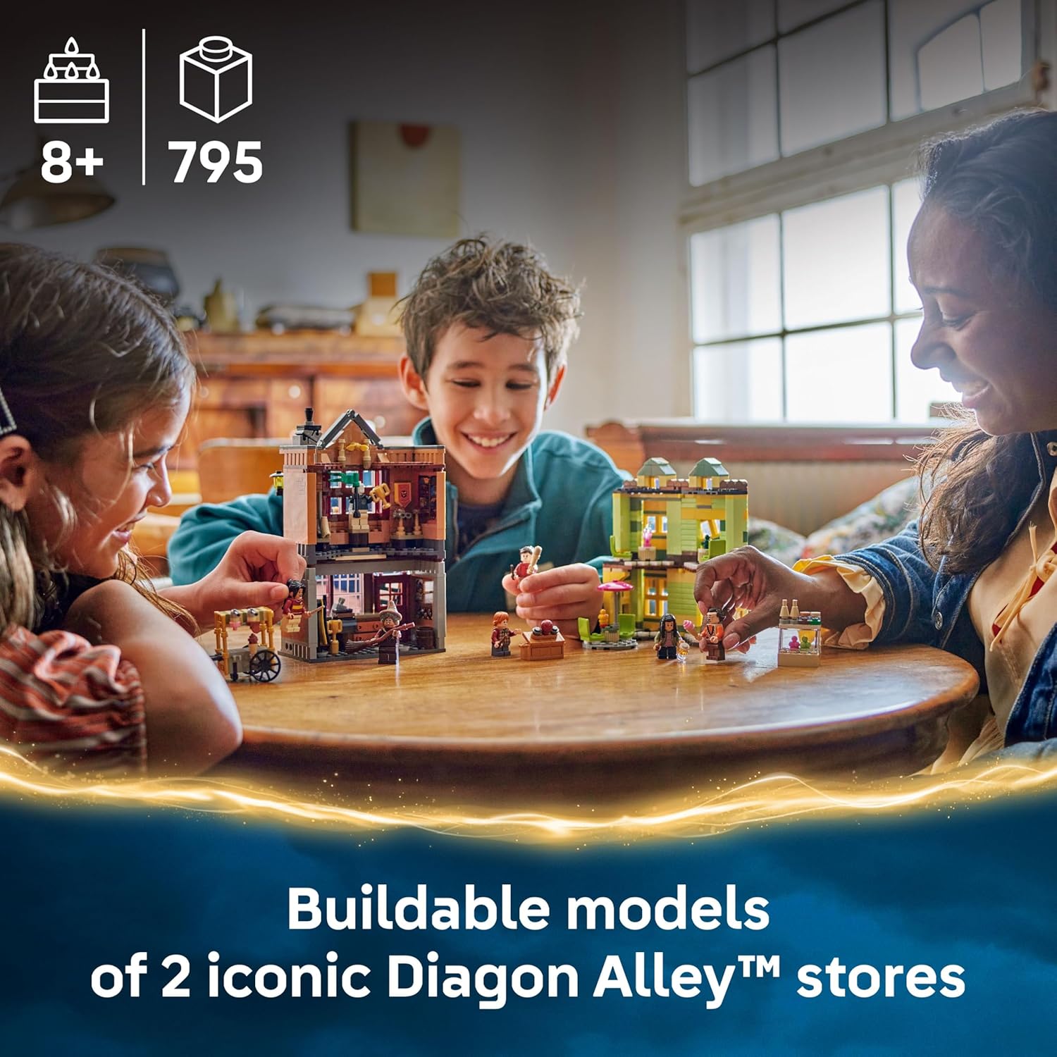 LEGO Harry Potter Quidditch Supplies Ice Cream Parlour Building Set 76452