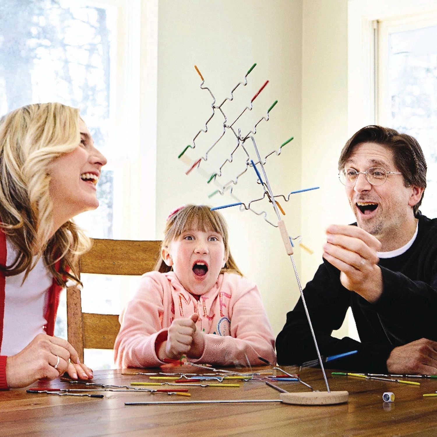 Melissa Doug Suspend Family Game 31 Pcs Wire Balance Game