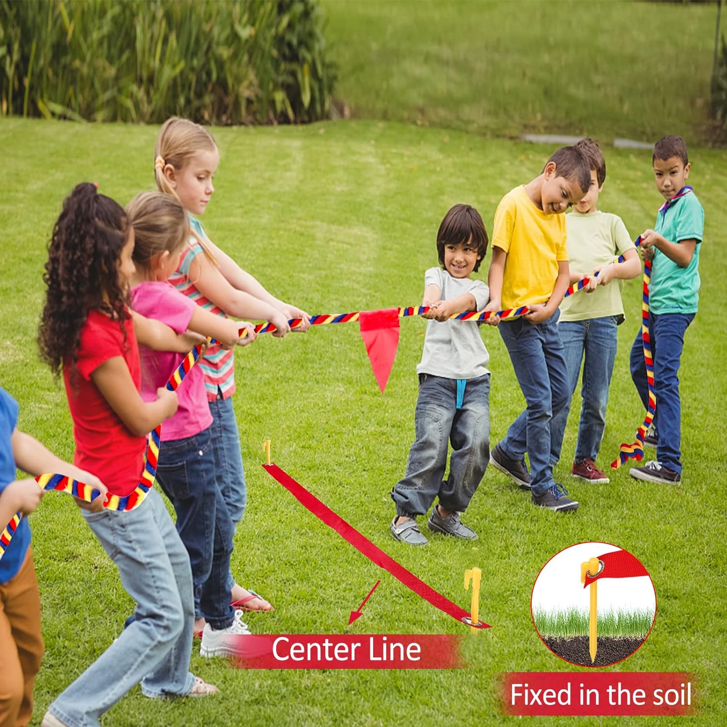 Field Day Tug of War Rope for Kids and Adults
