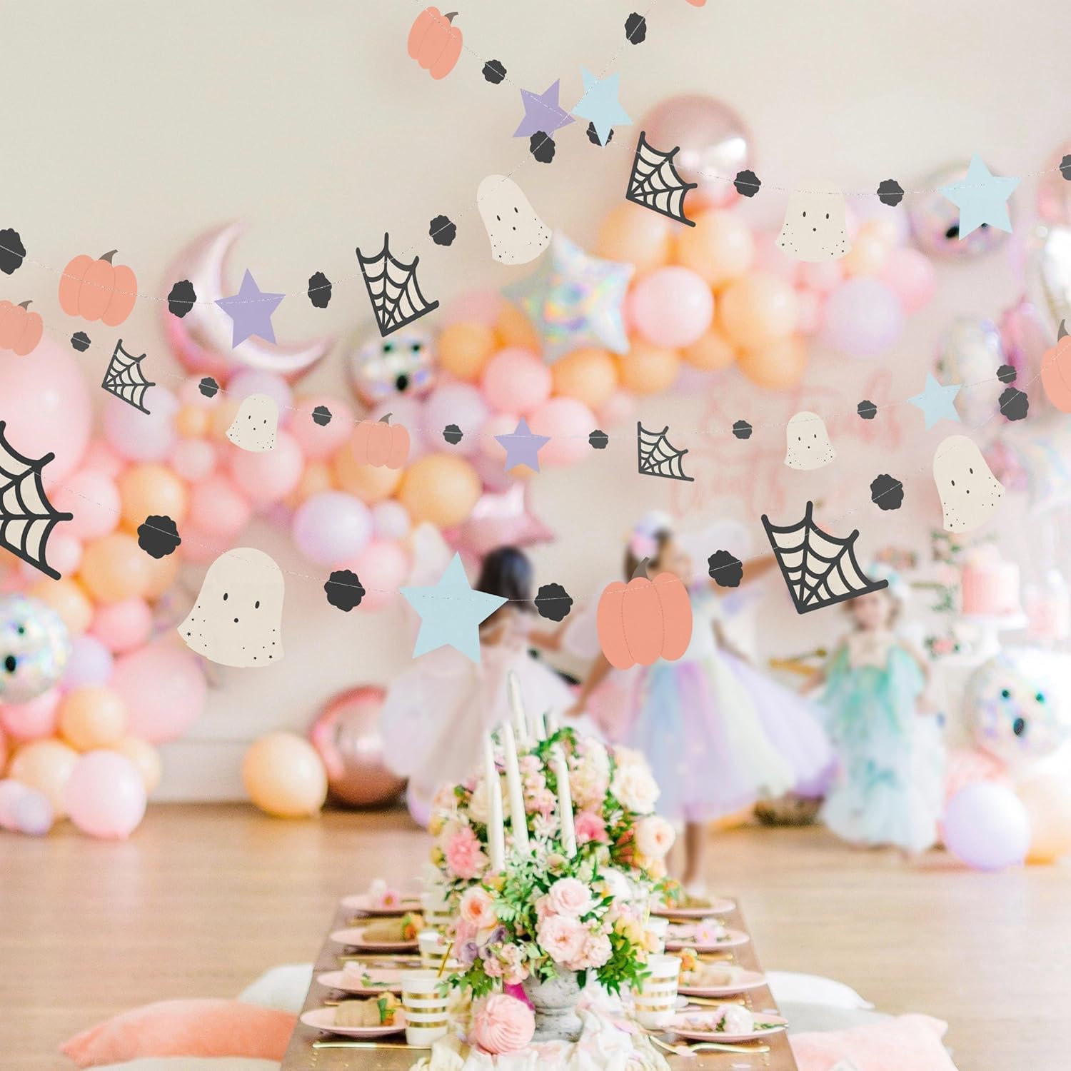 Cheerland Pastel Halloween Garland Decorations