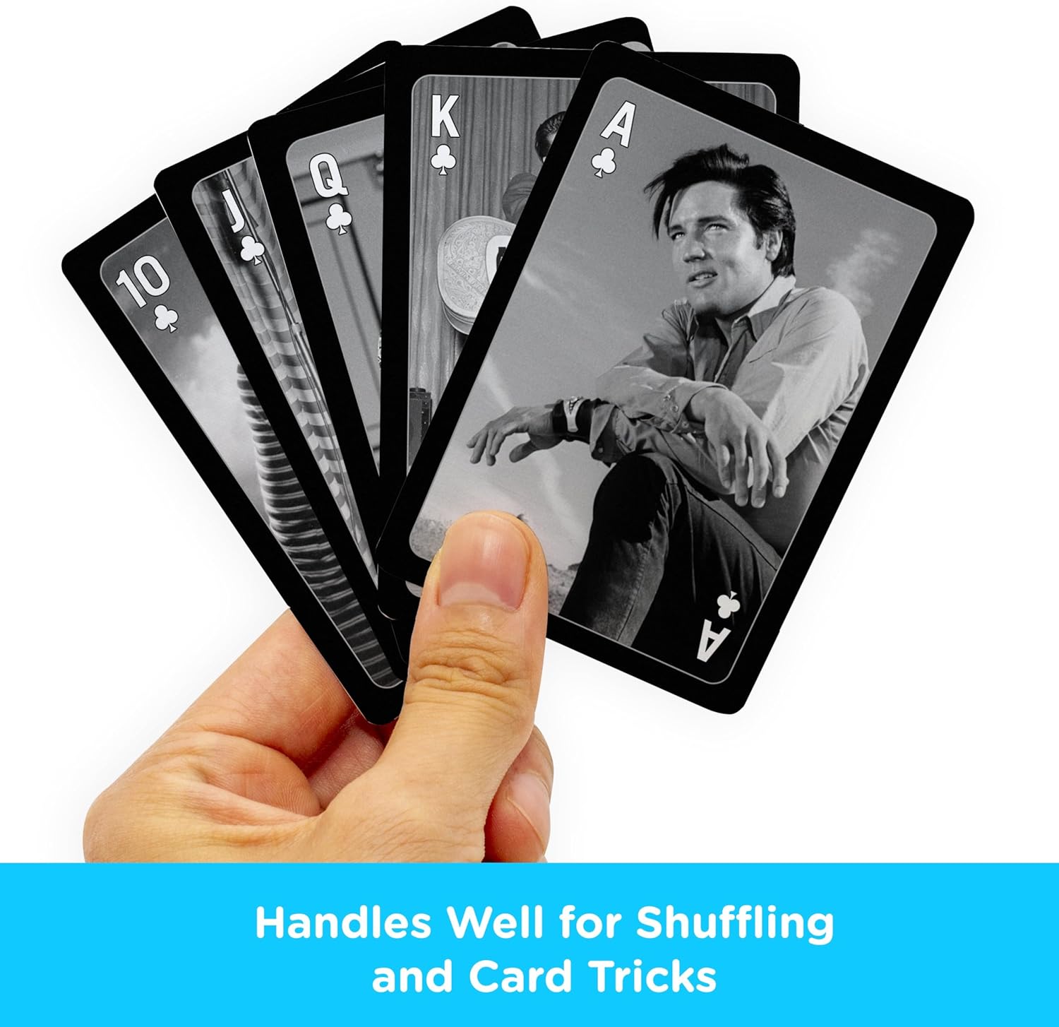 AQUARIUS Elvis Themed Playing Cards Deck