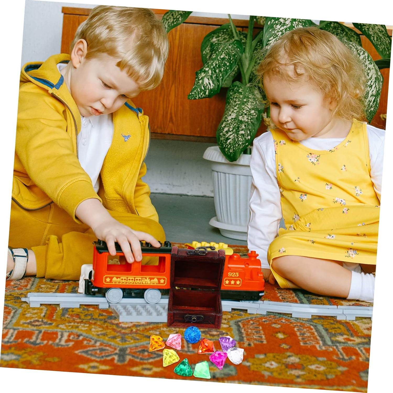 Abaodam Acrylic Jewelry Playset for Kids and Decor