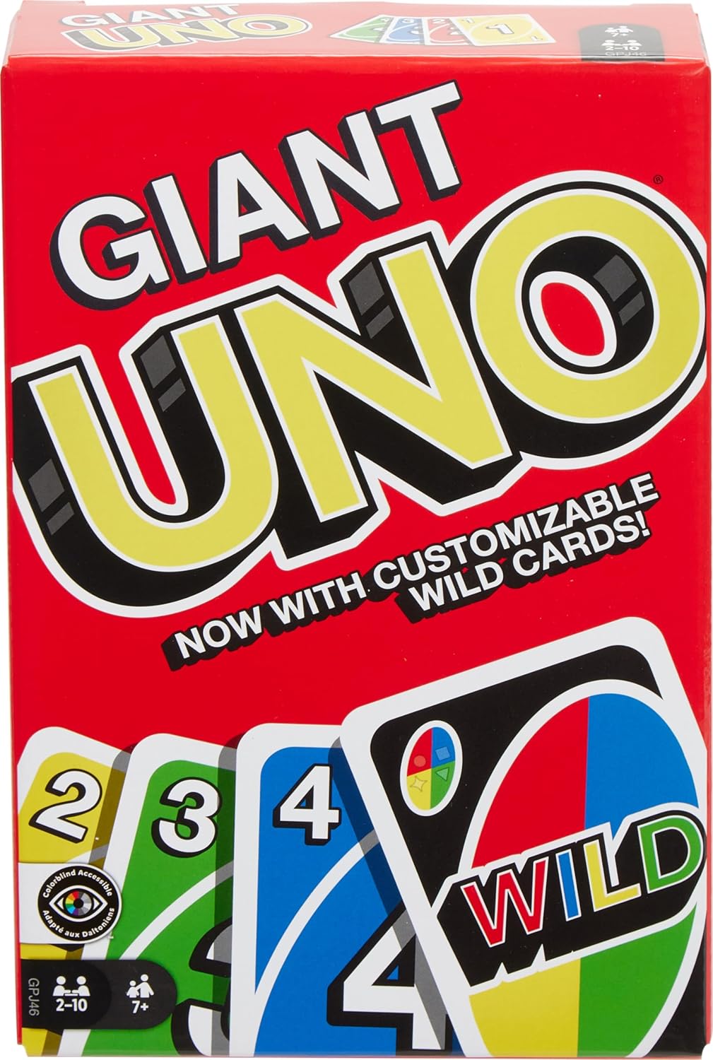 Giant UNO Card Game for Kids Adults and Families