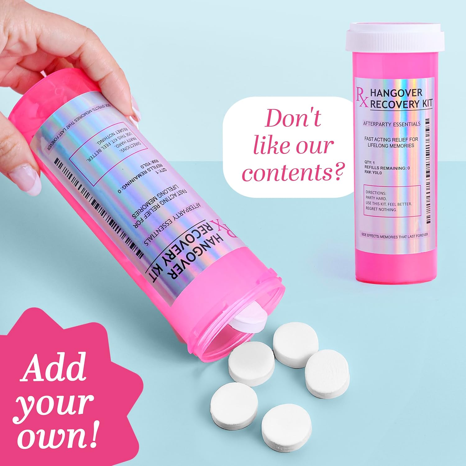 Chug Buddy 1 Pre-Filled Hangover Kit for Bachelorette Party
