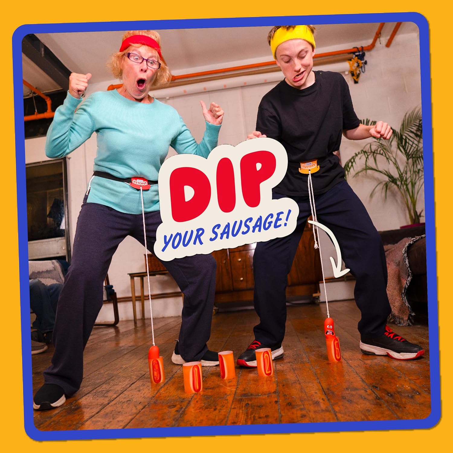 Lucky Egg Swing Your Sausage - Fun Family Party Game