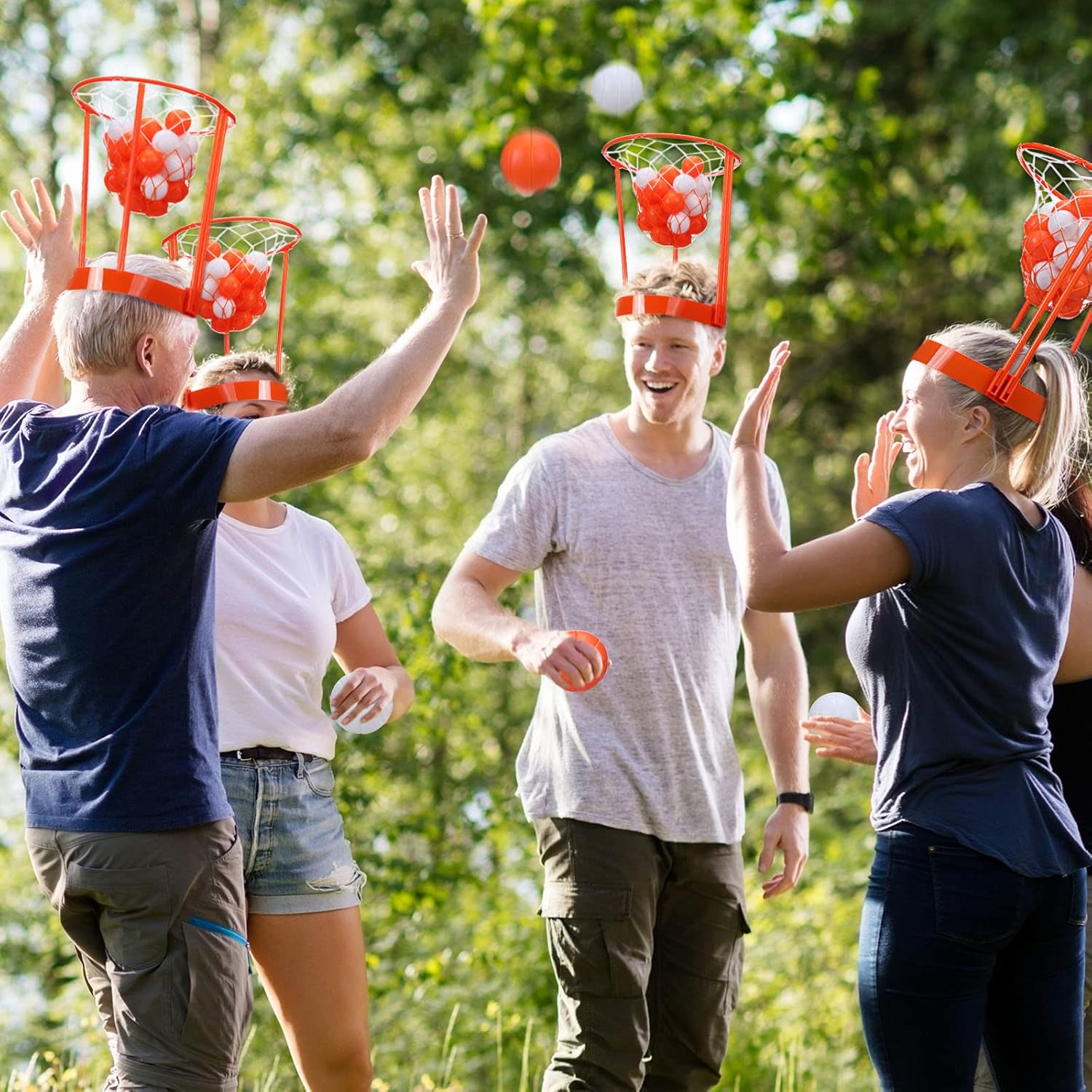 HyDren Head Hoop Basketball Game Set for Kids and Adults