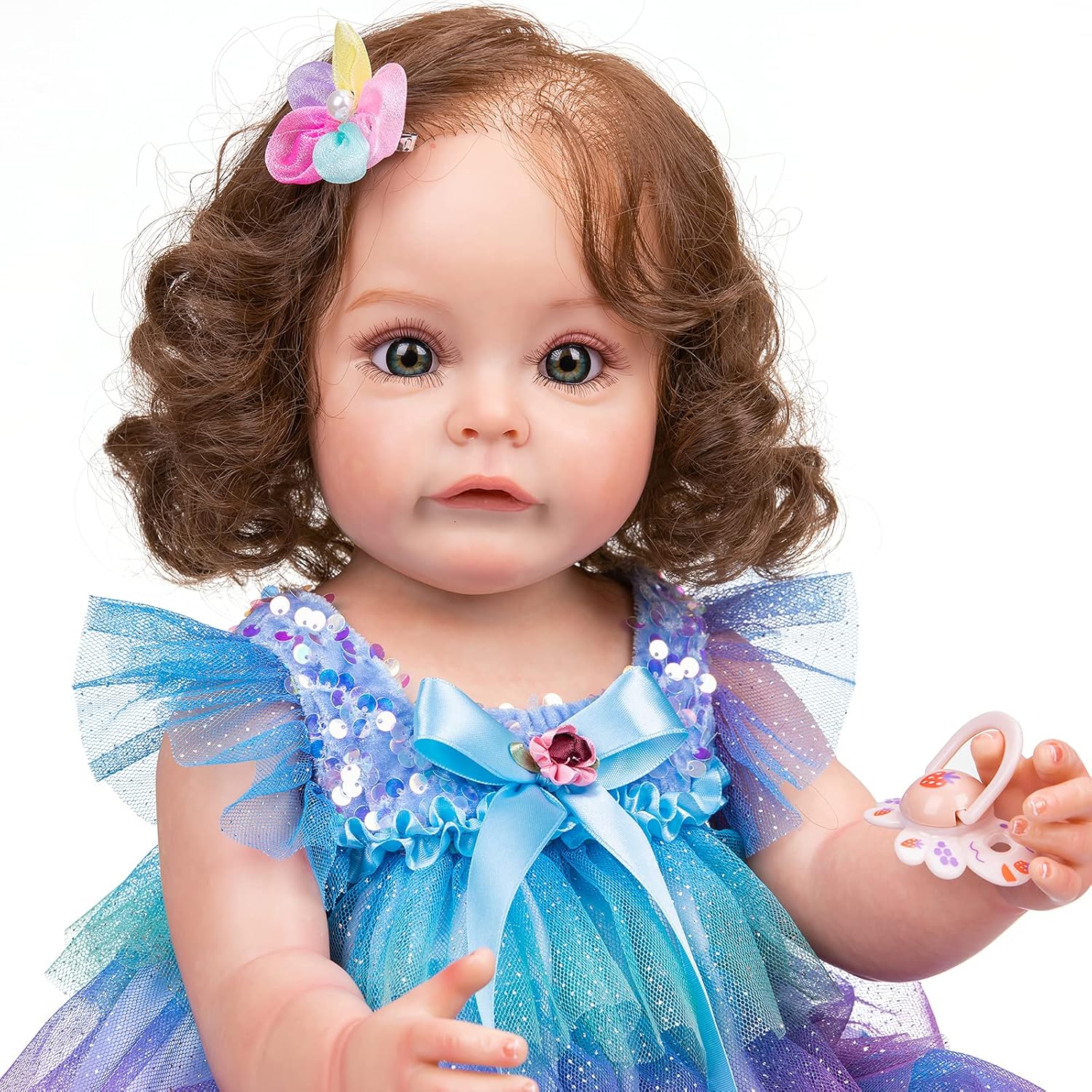 iCradle 22 Inch Realistic Reborn Baby Girl Doll