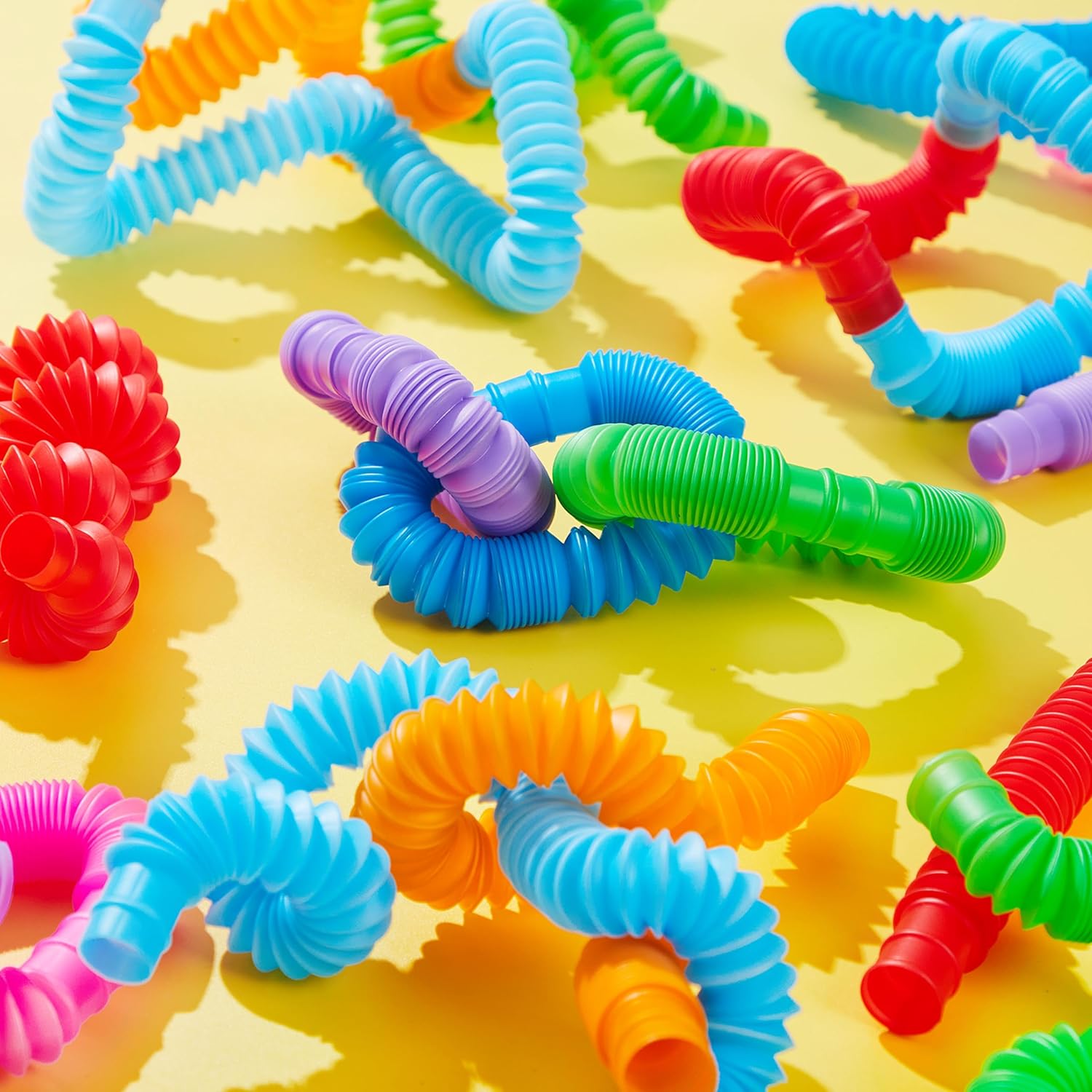 JOYIN 18 Pack Pop Tubes Sensory Toys for Kids