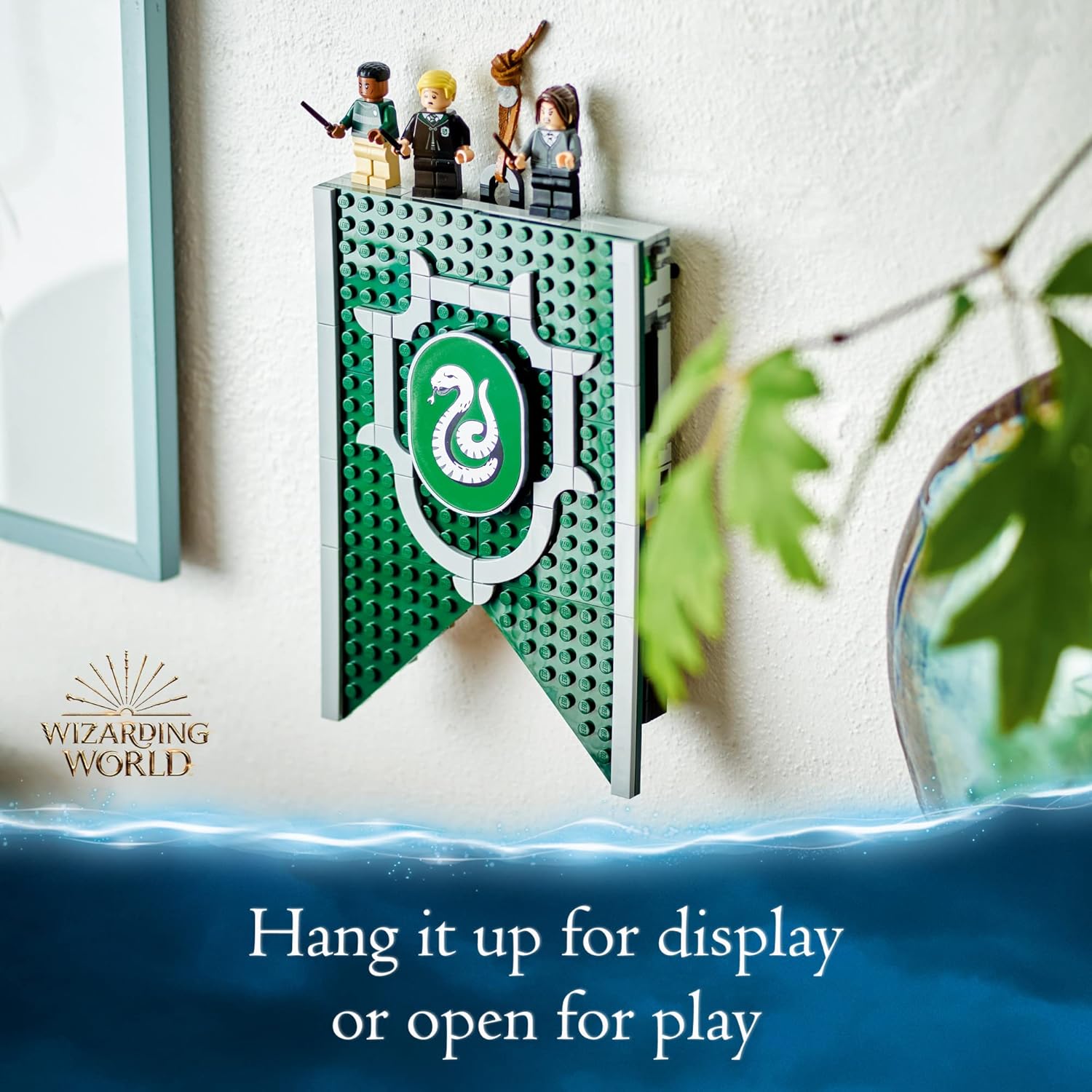LEGO Harry Potter Slytherin Banner Building Set 76410