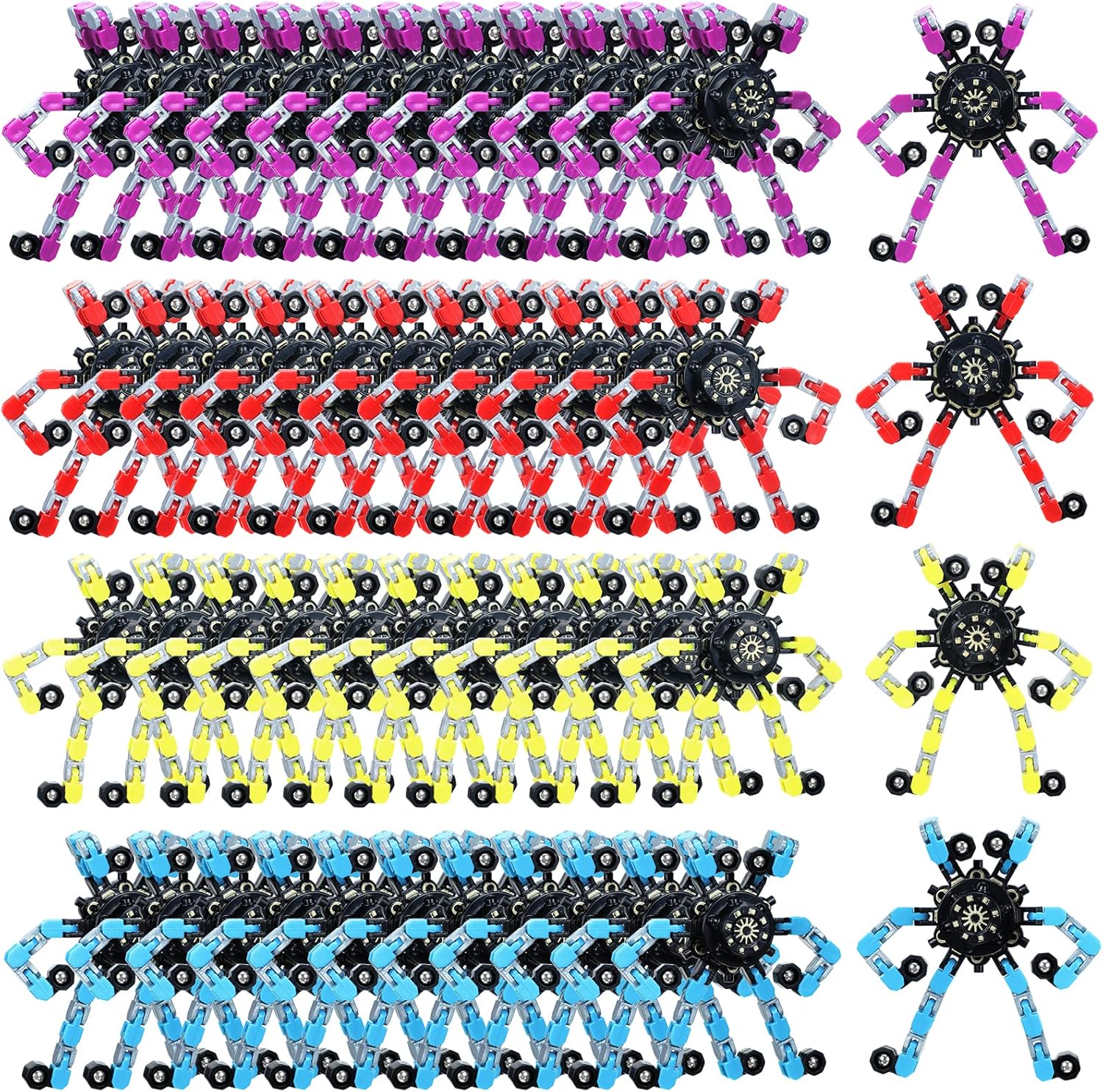 Zhanmai Transformable Fidget Spinners 32 Pack