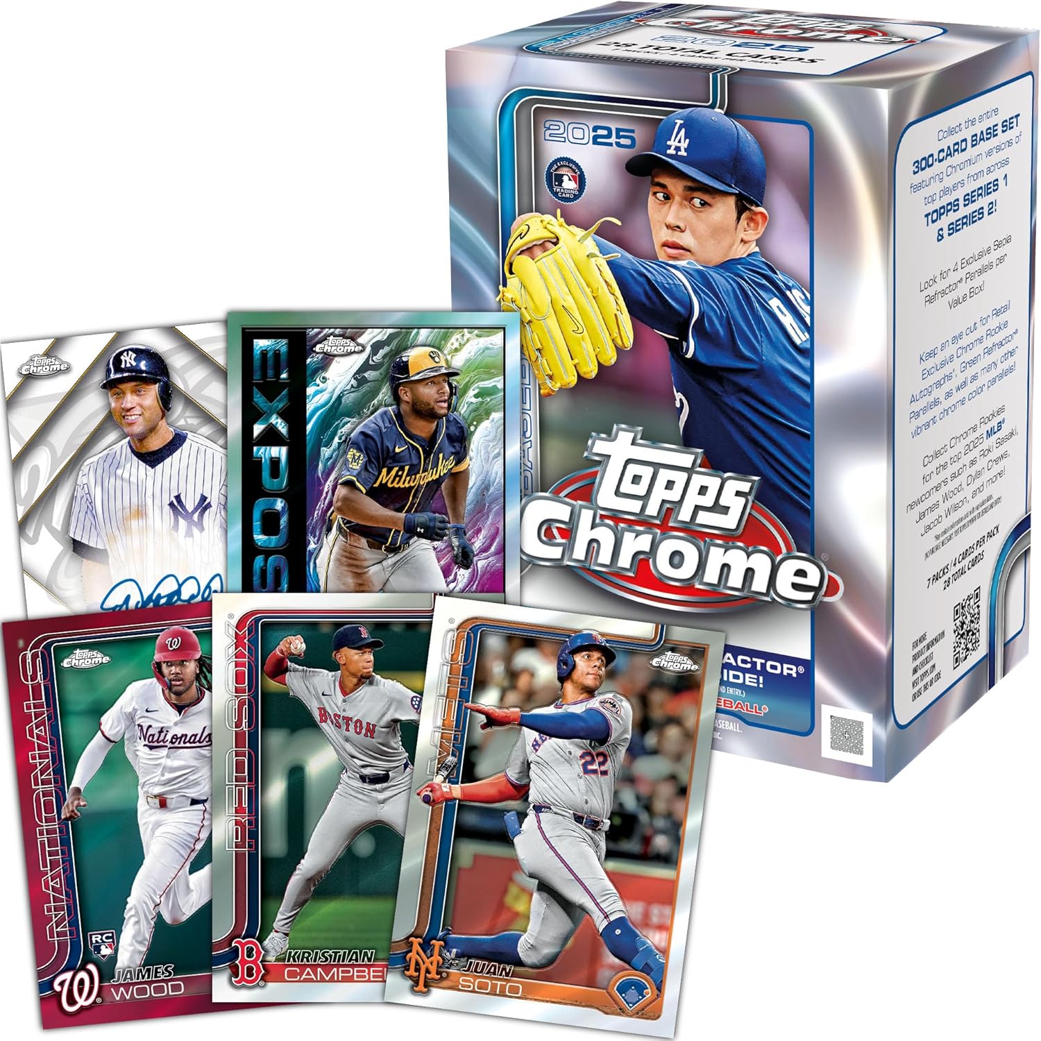Topps 2025 Chrome Baseball Value Box