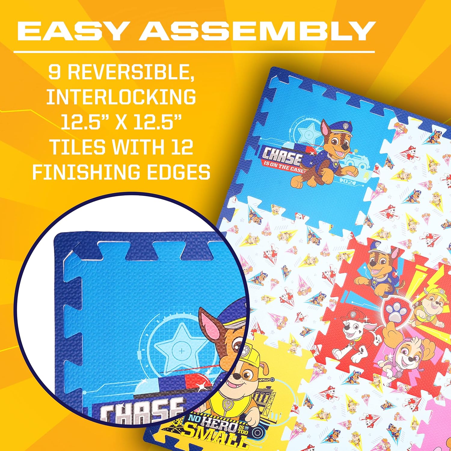 Capelli Sport PAW Patrol Foam Play Mat 9 Tiles