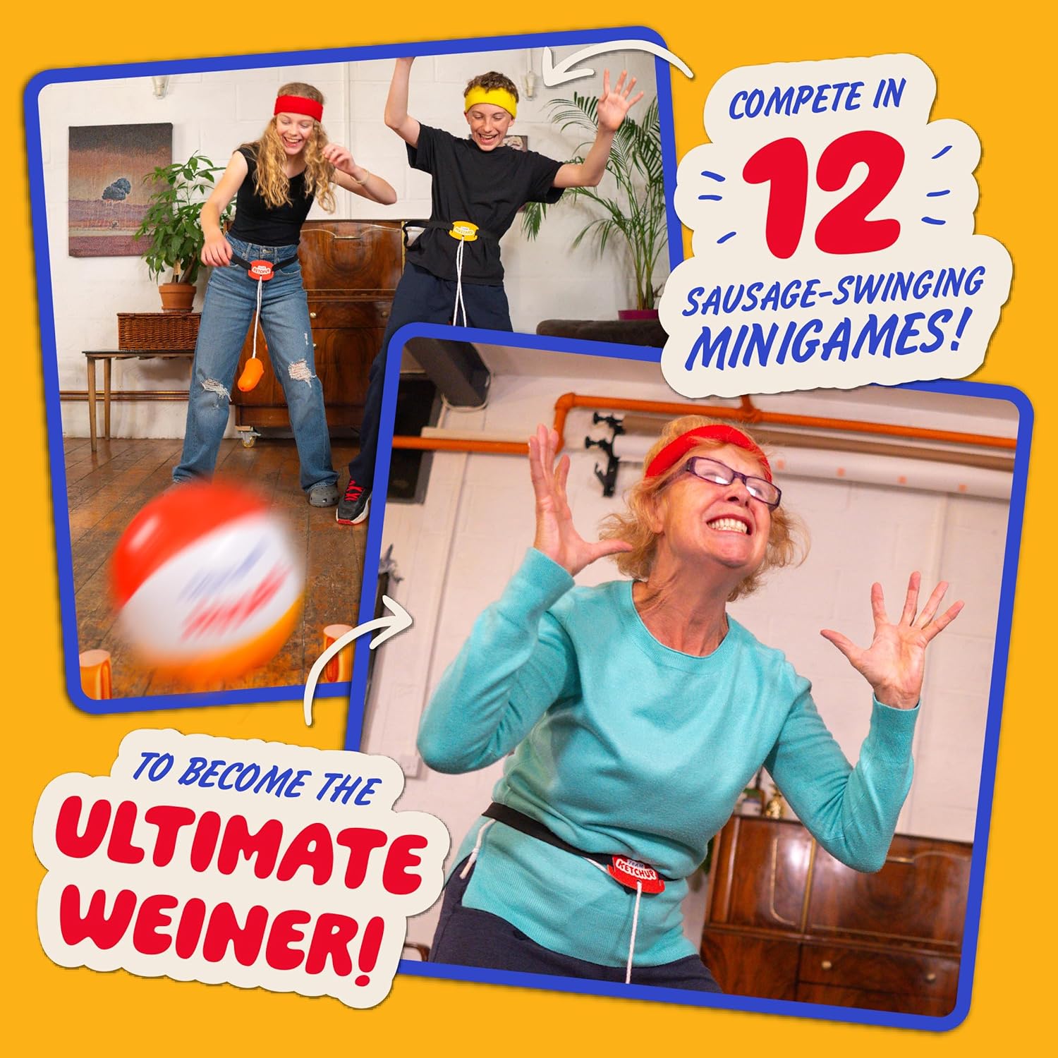 Lucky Egg Swing Your Sausage - Fun Family Party Game