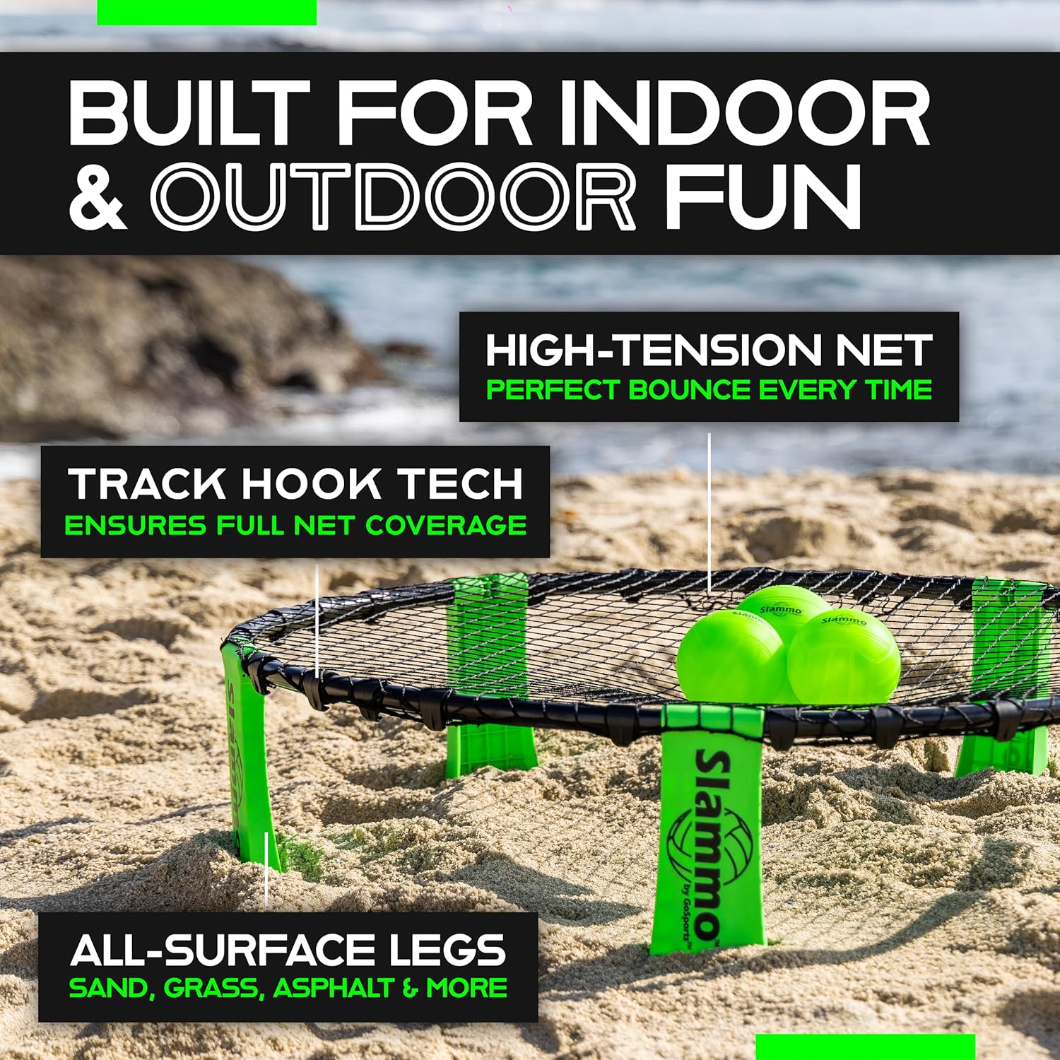 GoSports Slammo Game Set for Kids and Adults