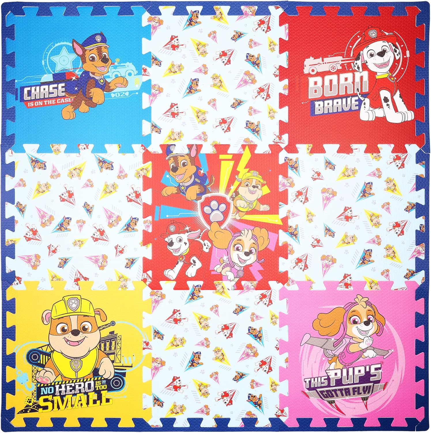 Capelli Sport PAW Patrol Foam Play Mat 9 Tiles