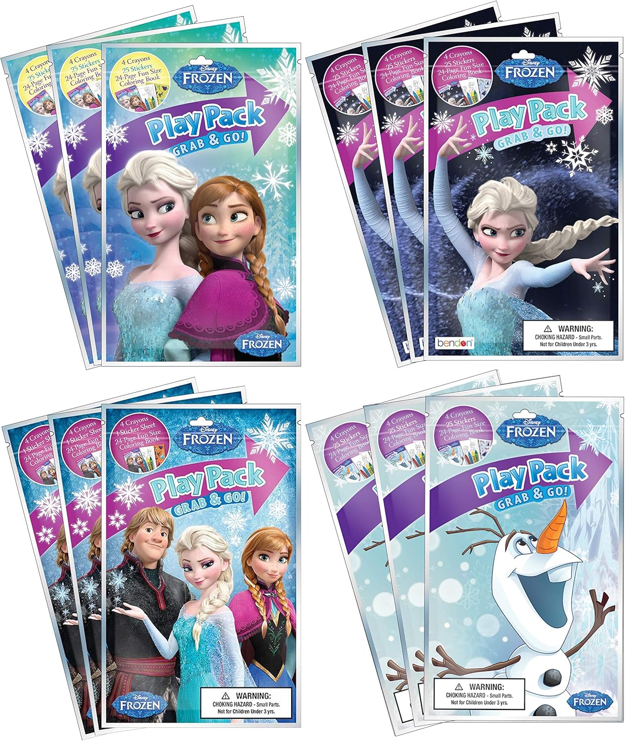 12 Disney Frozen Play Packs for Parties