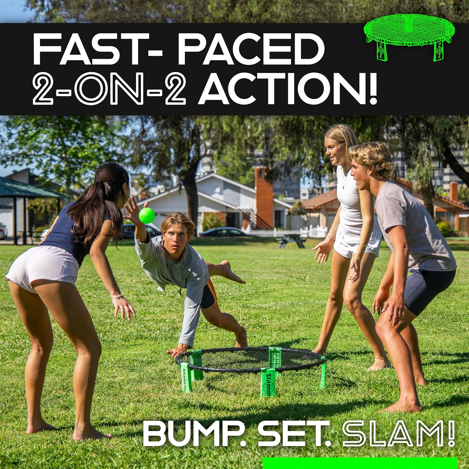 GoSports Slammo Game Set for Kids and Adults