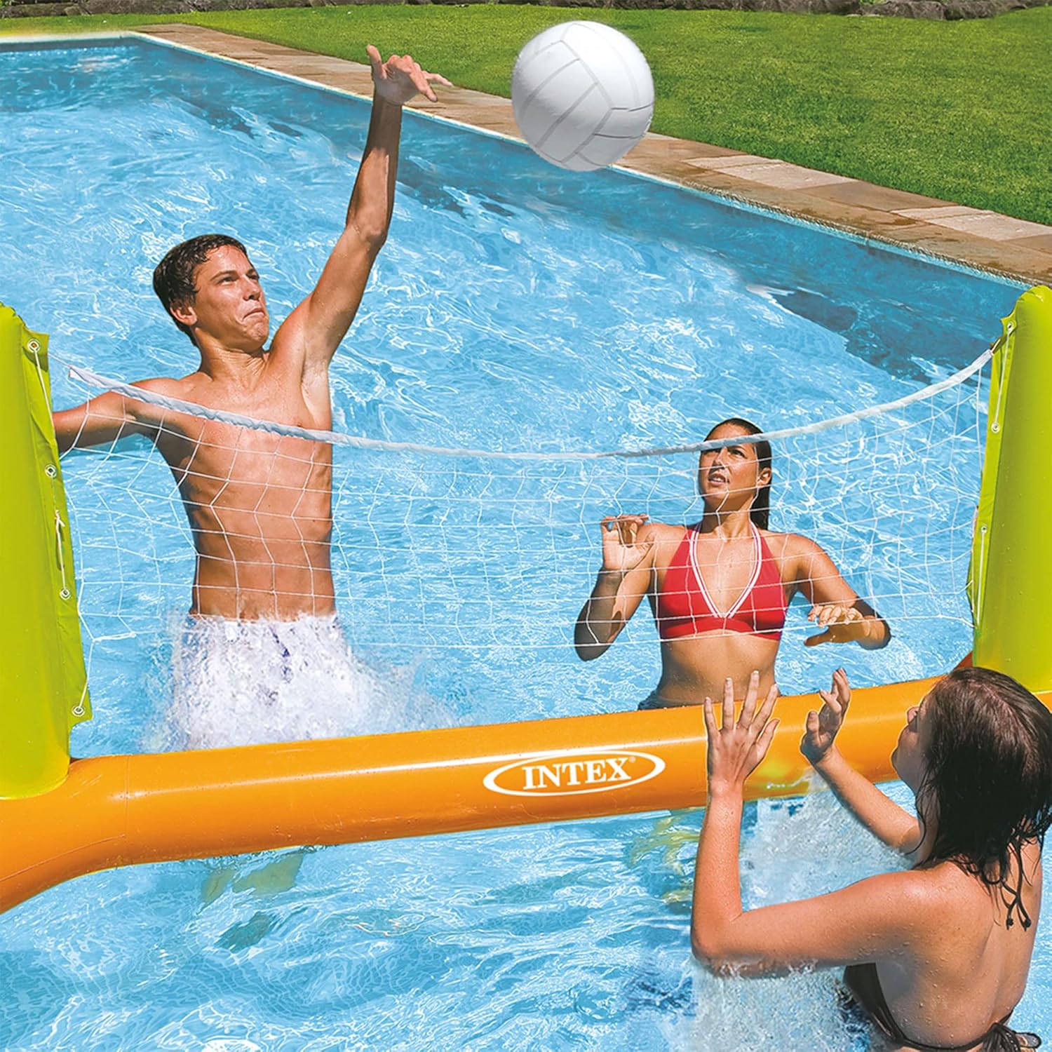 Intex Inflatable Volleyball Pool Set Green