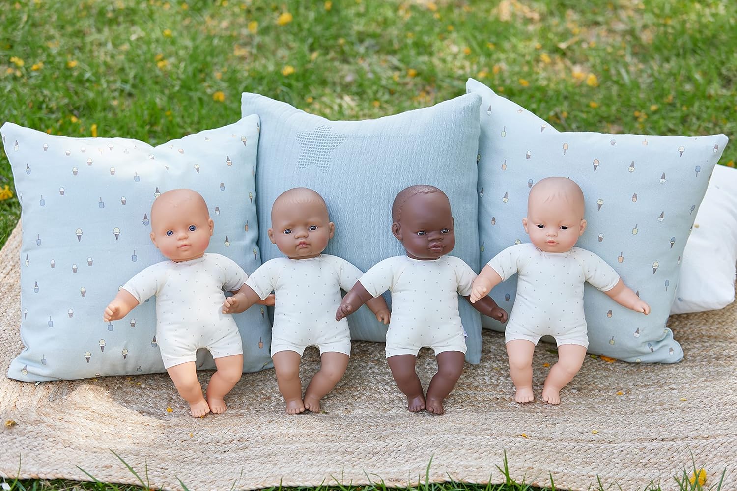 Miniland African Baby Doll 125 Inch Soft Body