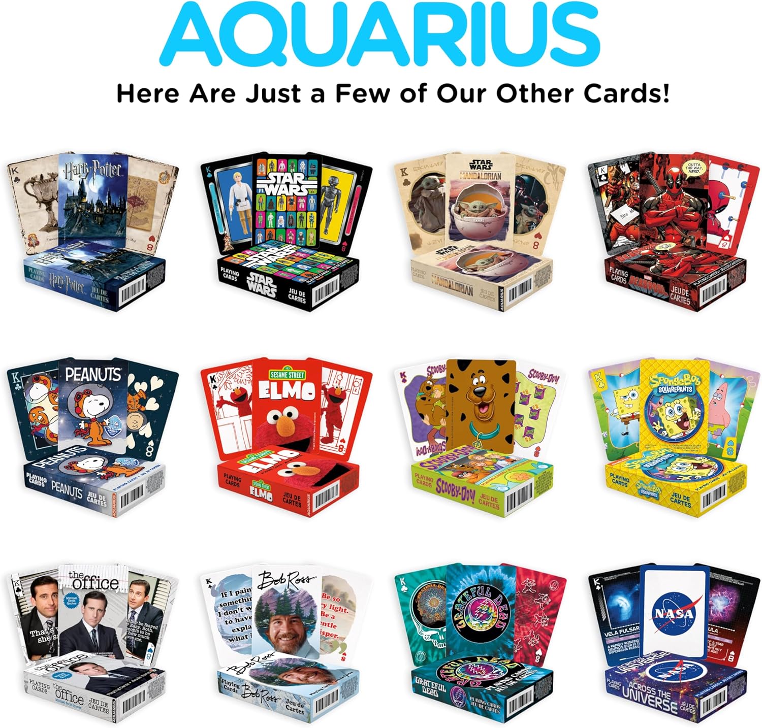 AQUARIUS Elvis Themed Playing Cards Deck