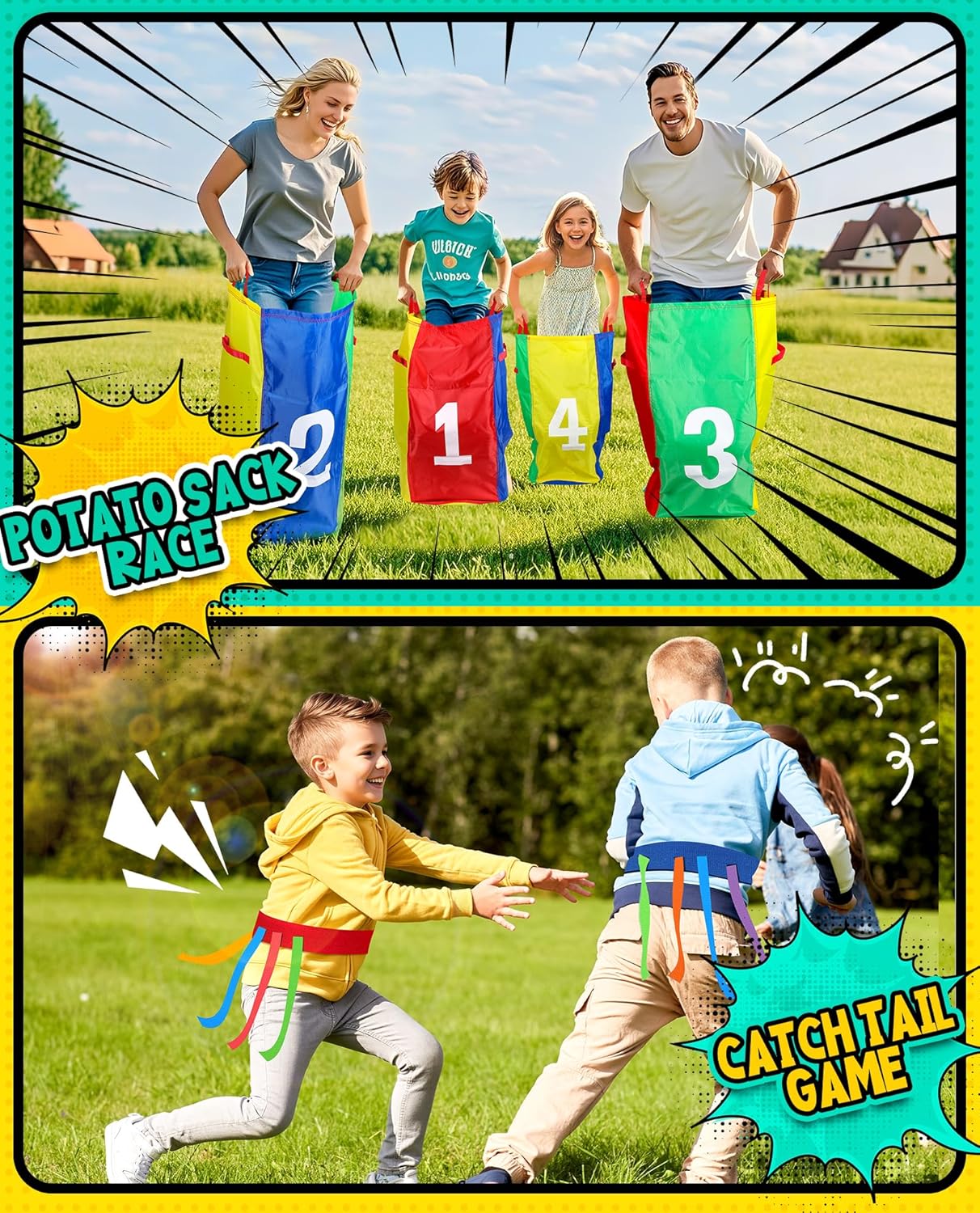 Eocolz Outdoor Carnival Games for Kids and Adults