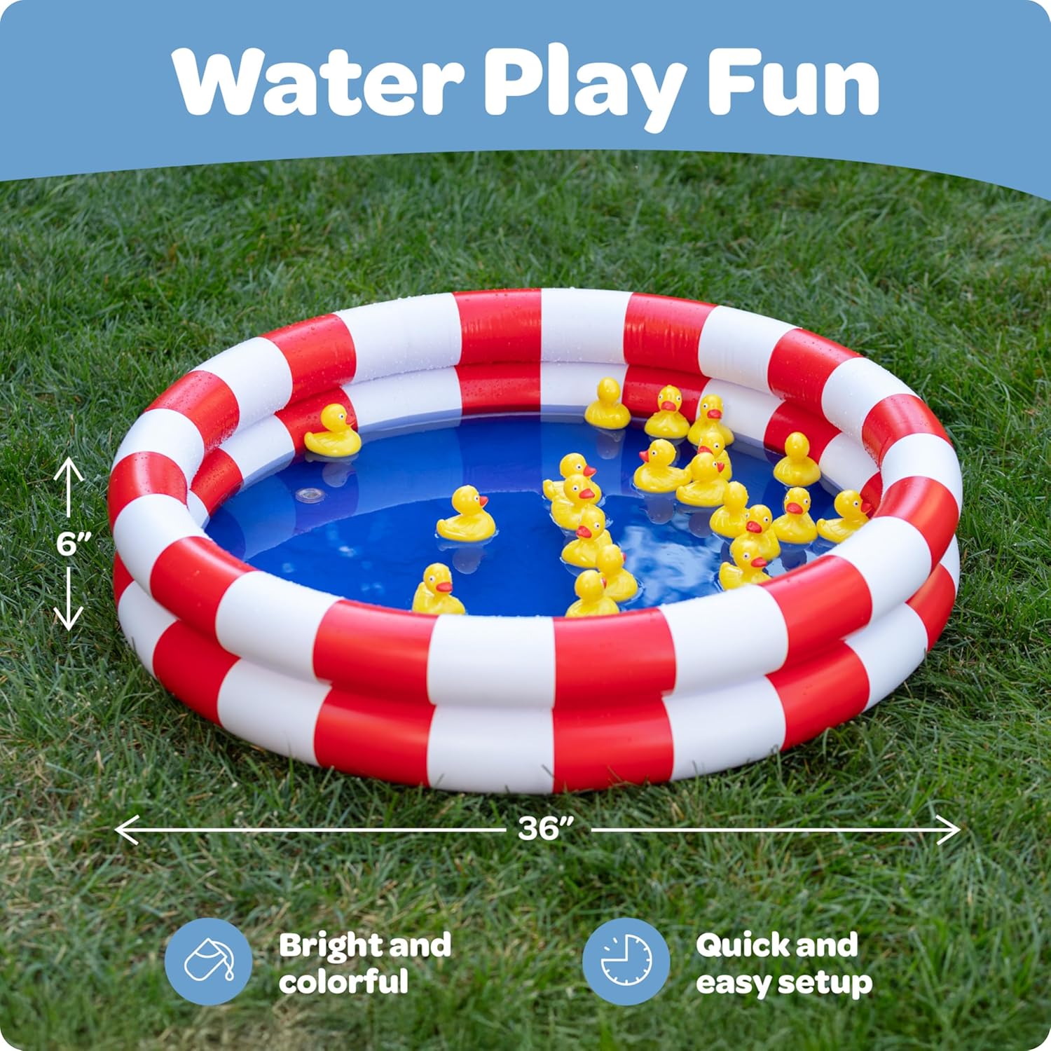 Duck Pond Matching Carnival Game for Kids 4-8