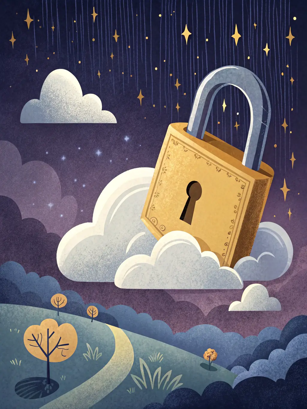 An image representing cloud computing and cybersecurity, highlighting the importance of secure digital infrastructure.
